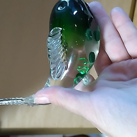 BEAUTIFUL HANDBLOWN GLASS DOPHIN - Picture 7 of 7